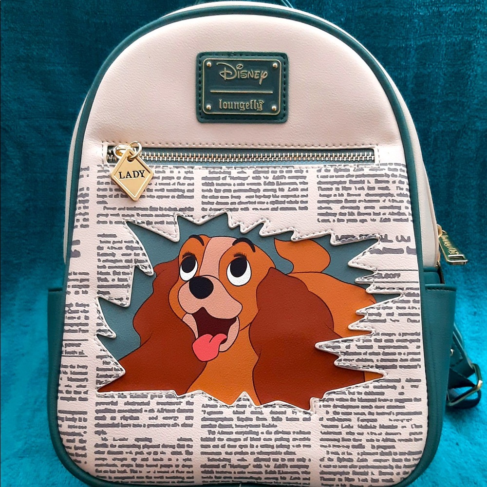 Lady and the Tramp Loungefly Mini Disney BackPack NEW without tags